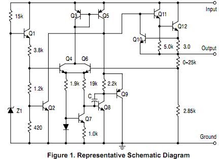 MC78L05ACDR2G schematic diagram