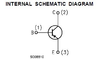BC858B-E9 INTERNAL SCHEMATIC DIAGRAM