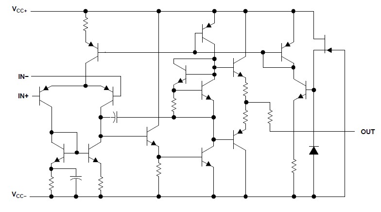 RC4558DRG4 diagram