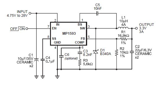 MP1593DN block diagram