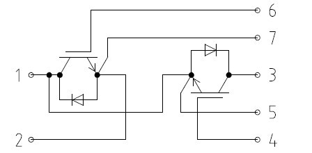 FF300R17KE3 block diagram