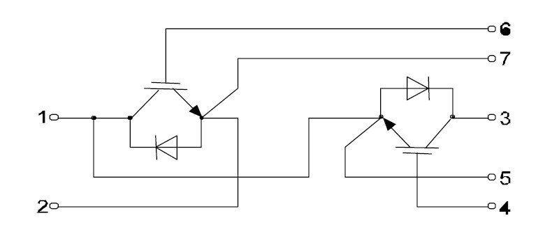 BSM50GB120DLC diagram