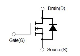 2SK3502 Equivalent circuit schematic