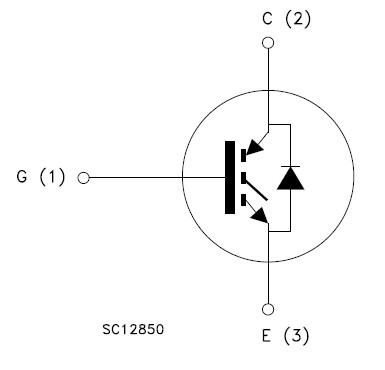 STGW20NB60KD diagram