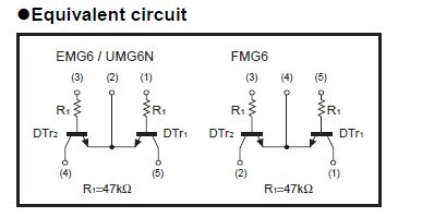 FMG6A Equivalent circuit