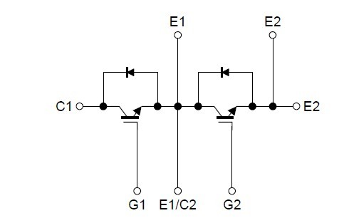 MG100Q2YS65H Equivalent Circuit