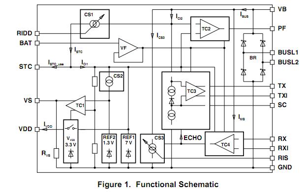 TSS721ADR functional schematic