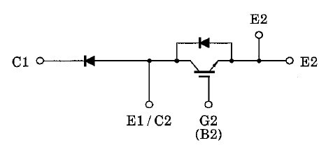 MG100J2YS40 Equivalent Circuit
