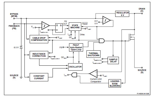 LNK603DG-TL block diagram