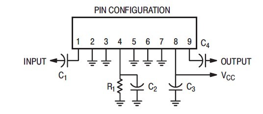 CA5800CS pin configuration