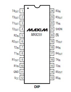 MAX235CPG diagram