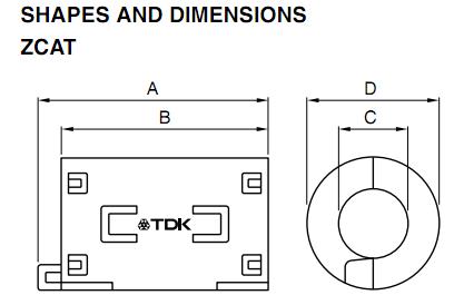 ZCAT3035-1330 shapes and dimensions