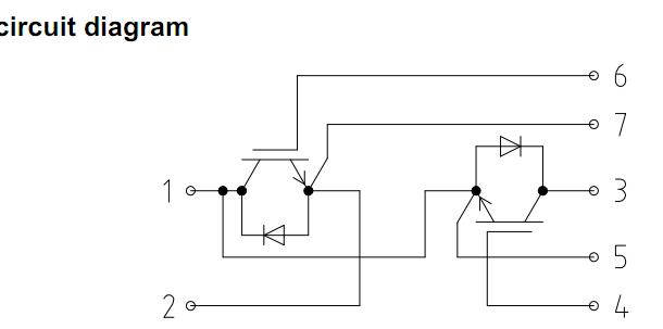 FF300R06KE3 circuit diagram