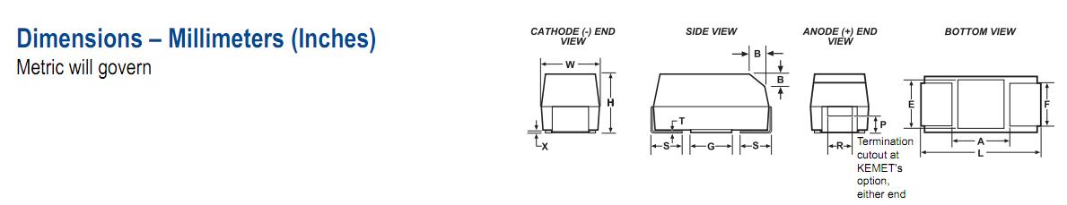 T491C106K016AT dimensions