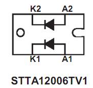 STTA12006TV1 block diagram