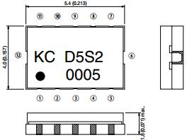 LM-D518S2-2 package dimensions