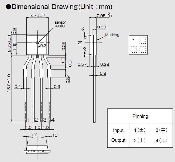 HG-302C dimensions drawing