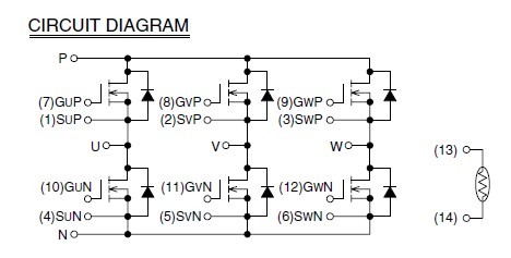 FM400TU-2A circuit diagram