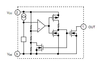 S-80750SN-JE-T1 block diagram
