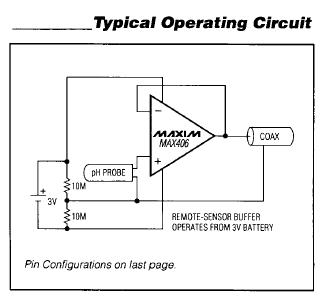MAX418ESD circuit diagram