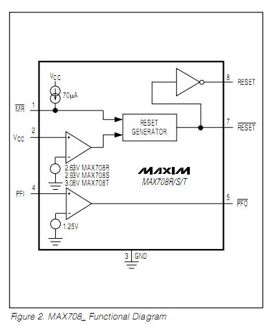 MAX708SESA-TG block diagram