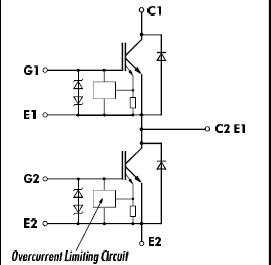 2MBI600NT060 equivalent diagram