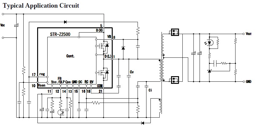 STR-Z2589 circuit diagram