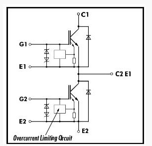 2MBI400N-060 circuit diagram