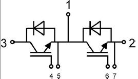 SKM400GB176D circuit diagram