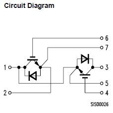 BSM75GB120DN2 circuit diagram