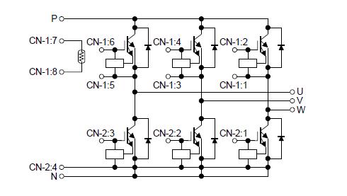MG200J2YS50 equivalent circuit
