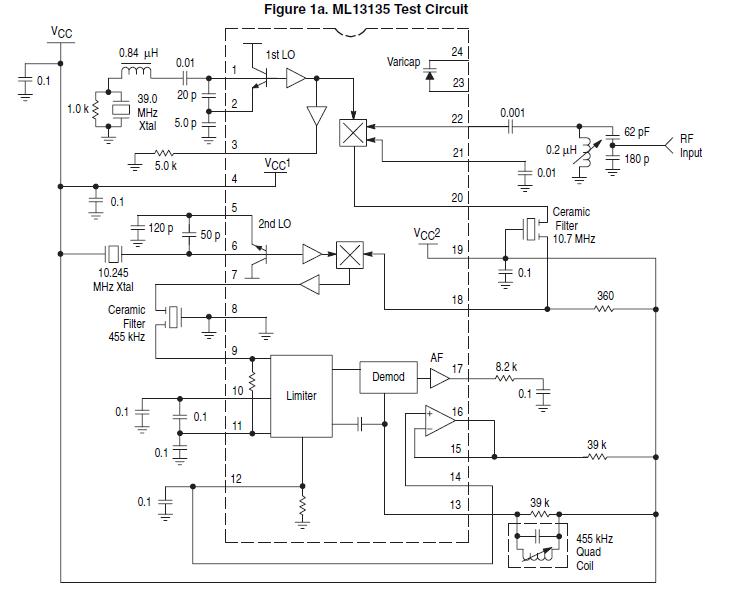 MC13135P circuit diagram