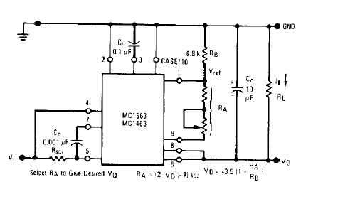 MC1563R circuit diagram