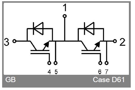 skm75gb12t4 circuit diagram