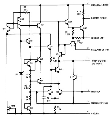 LM105H diagram