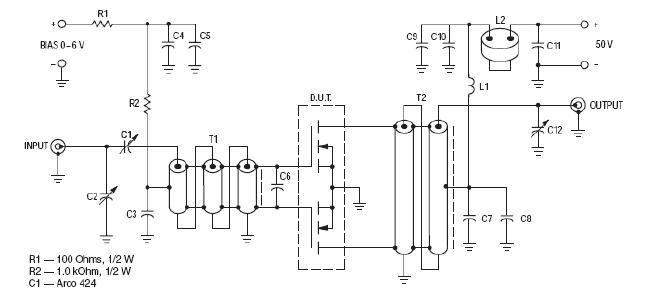 MRF151G circuit diagram