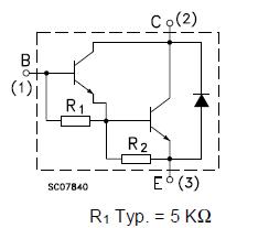 TIP127 circuit diagram