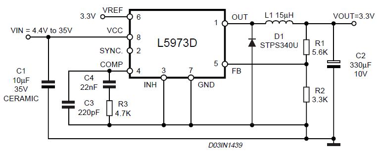 L5973D circuit diagram