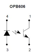 OPB606A circuit diagram