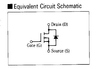2SK1985 Equivalent circuit schematic