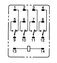 MY4 DC12V block diagram