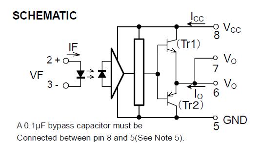 TLP250 schematic