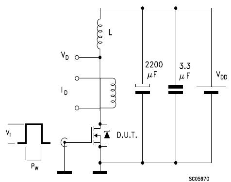 STP60NF06 circuit diagram