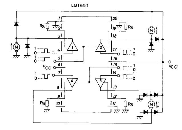 LB1651 circuit diagram