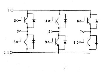 6MBI15LS-060 circuit diagram