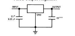 LM340S-5.0 circuit diagram