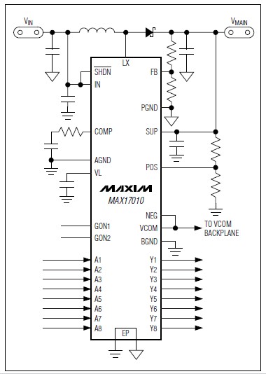 MAX17010ENDLT circuit diagram