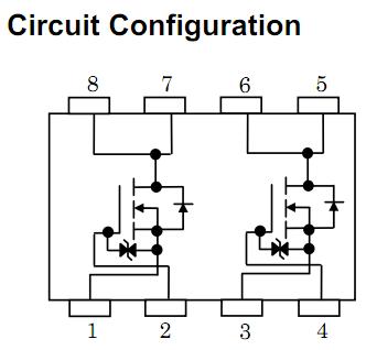 TPCP8203 circuit configuration