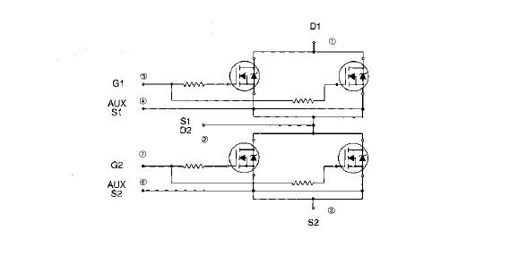 IRFK2D450 circuit conflguration