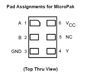 NC7SP00L6X circuit diagram